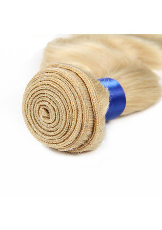 HairYouGo 7A Grade Peruvian Virgin Human Hair Pre-Colored 613 Blonde Weave Weft Body Wave 10~22 Inch 100g/pc