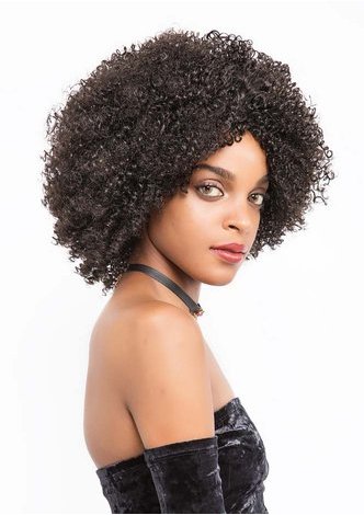 ALICE | Heat Resistant Synthetic Hair 11 Inch Curly Mid-Lenght Wig