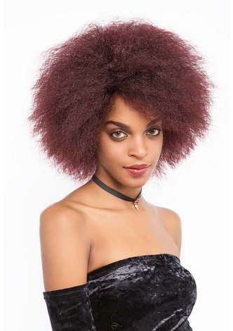 COCO | Synthetic Fiber Hair 6.5 Inch Curly Mid-Lenght Wig