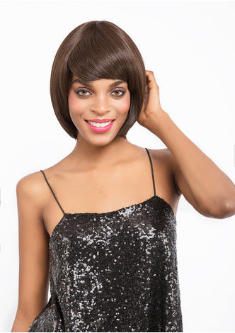 EVIN | Heat Resistant Synthetic Hair 7.5 Inch Straight <em>Short</em> Wig