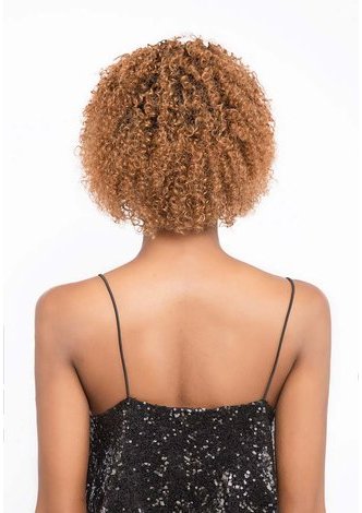 JERRY | Remy Human Hair 8 Inch Curly Short Wig JERRY