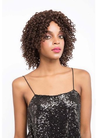 KERR | Remy Human Hair 10 Inch Curly Short Wig