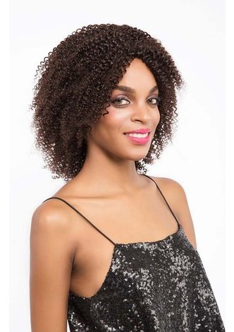 LYDIA | Remy Human Hair 10 Inch Curly Short Wig