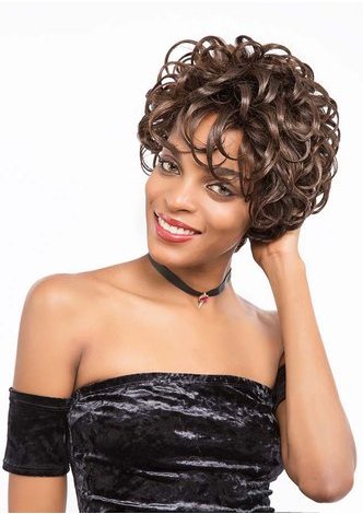 NACY | Heat Resistant Synthetic Hair 5 Inch Wavy Short Wig