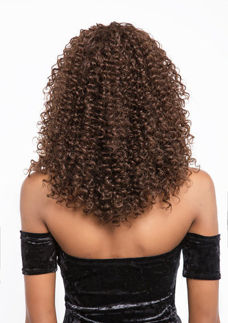 Remy cheveux humains dentelle frotnal perruque cheveux humains ondulés mi-longueur perruque 16 pouces 9215