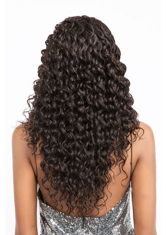7A сортность Индийские девственные натуральные волосы Глубокая Волна  ткачество 100г 1шт 8~30 дюймов 