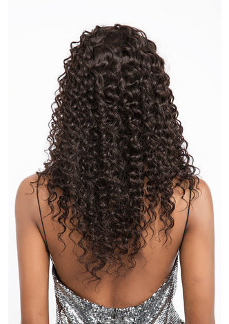 7A Grade Peruvian Virgin Human Hair Deep Curly Weaving 300g 3pcs 8~30 Inch 