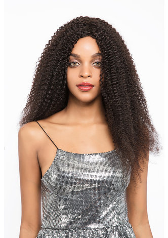 HairYouGo 7A Grade Indian Virgin Human Hair Kinky Curly 4*4 Closure