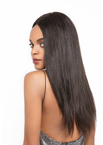 HairYouGo 7A Grade Peruvian Virgin Human Hair Straight 13*4 Closure with 3 straight hair bundles