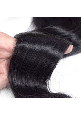7A сортность Индийские девственные натуральные волосы Объемная Волна ткачество 100г 1шт 8~30 дюймов 