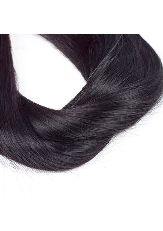 7A сортность Индийские девственные натуральные волосы Объемные прямые ткачество 100г 1шт 8~30 дюймов 