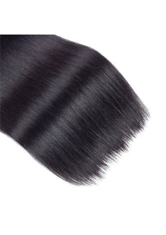 7A сортность Индийские девственные натуральные волосы прямые ткачество 100г 1шт 8~30 дюймов 