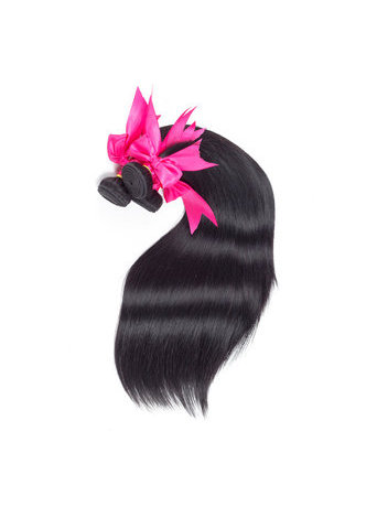 7A сортность Перуанские девственные натуральные волосы Объемныепрямые ткачество 100г 1шт 8~30 дюймов 