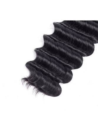 7A сортность Перуанские девственные натуральные волосы Свободная Глубокая ткачество 100г 1шт 8~30 дюймов 