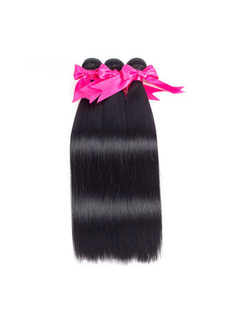 7A Grade Indian Virgin Human Hair Straight Weaving 300g 3pcs 8~30 Inch 