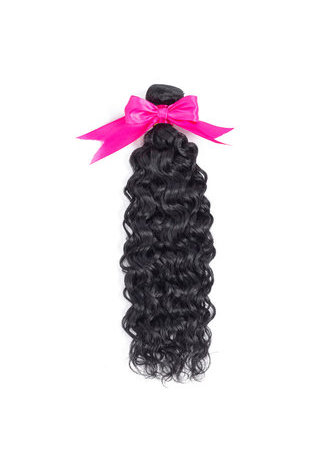 7A Grade Indian Virgin <em>Human</em> <em>Hair</em> Water Wave Weaving 100g 1pc 8~30 Inch