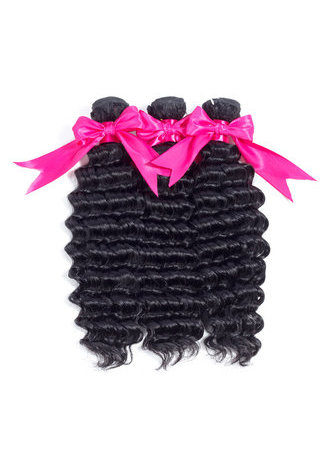 7A Grade Peruvian Virgin Human Hair Deep Curly Weaving 300g 3pcs 8~30 Inch 