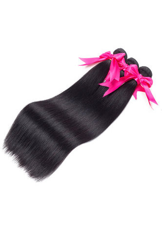 8A сортность Бразильские девственные Remy натуральные волосы прямые ткачество 100г 1шт 8~30 дюймов