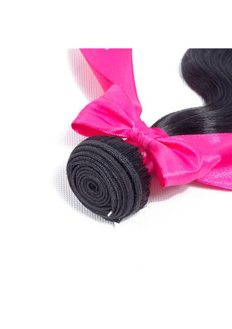 HairYouGo 7A Grade Indian Virgin Human Hair Body Wave 360 Closure with 3 body wave bundles