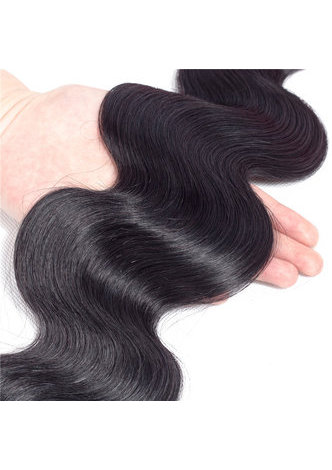 HairYouGo 7A Grade Indien Vergin Cheveux Humains Vague de Corps 13 * 4 Fermeture