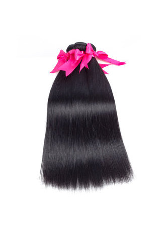 HairYouGo 7A Grade Vergin Malaisien Cheveux Humains Droite 4 * 4 Fermeture avec 3 faisceaux de cheveux raides 1b