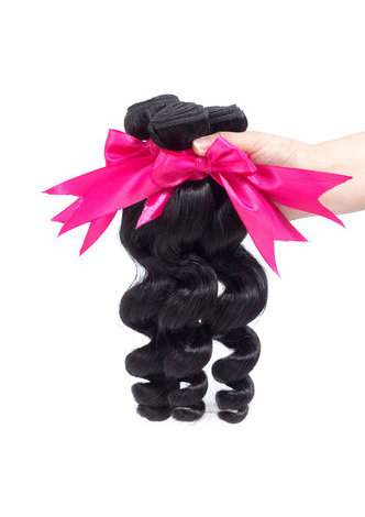 HairYouGo 8A Grade Brazilian Virgin Remy Human Hair Loose Wave 4*4 Closure with 3 Loose Wave hair bundles