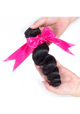 Vague lâche brésilienne de cheveux de Remy de la qualité 8A de vague humaine tissant 100g 1pc 8 ~ 30 pouces