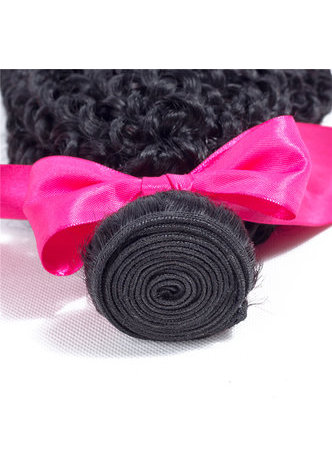 7A Grade Indian Virgin Human Hair Kinky Curly Weaving 100g 1pc 8~30 Inch 