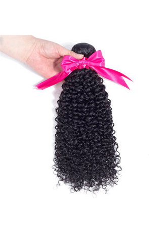 7A Grade Malaysian Virgin Human Hair <em>Kinky</em> Curly Weaving 100g 1pc 8~30 Inch