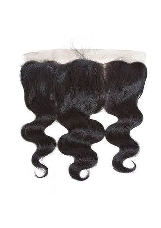 HairYouGo 7A Grade Indian Virgin Human Hair Body Wave 13*4 Closure with 3 Body Wave hair bundles 