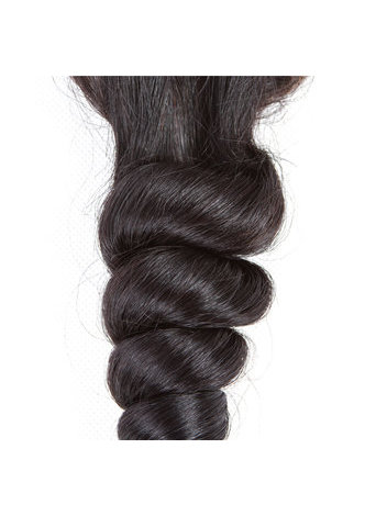 HairYouGo 7A Grade Malaysian Virgin Human Hair Loose Wave 4*4 Closure with 3 Loose wave hair bundles