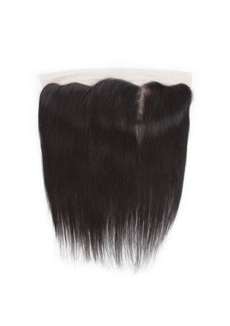 HairYouGo 7A Grade Péruvienne Vergin Cheveux Humains Droite 13 * 4 Fermeture