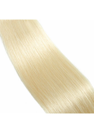 HairYouGo 7A Grade Péruvienne Vergin Cheveux Humains Pré-Colore 613 Blond Weave Trame Droite 10 ~ 22 Pouces 100g / pc