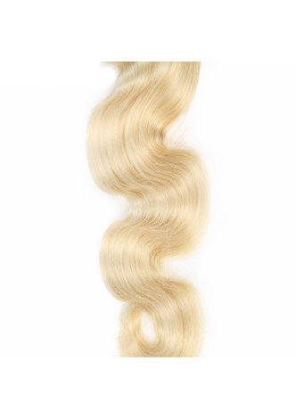 HairYouGo 7A Grade Peruvian Virgin Human Hair Pre-Colored 613 Blonde Weave Weft Body Wave 10~22 Inch 100g/pc