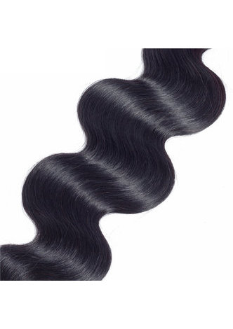 HairYouGo 7A Grade malaisienne Vergin Cheveux Humains Vague de Corps 4 * 4 Fermeture avec 3 faisceaux d'ondes de corps