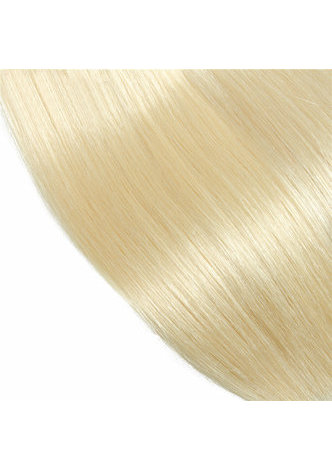 HairYouGo 7A Grade malaisienne Vergin cheveux humains pré-colorés 613 Blonde Weave trame droite 10 ~ 22 pouces 100g / pc
