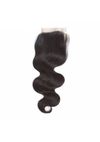 HairYouGo 8A Grade Brazilian Virgin Remy Human Hair Body Wave 4*4 Closure 