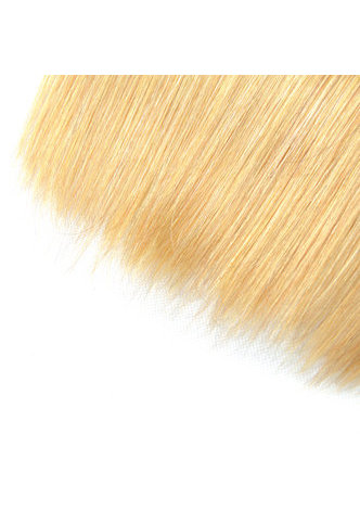 HairYouGo Cheveux Ombre Pré-Coloré Malaisien Non-Remy Cheveux Raides Bundles Vague T1B Cheveux Jaunes Pores Weave Extension de Cheveux Humains 12-24 Pouces