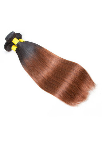 HairYouGo cheveux pré-colorés Ombre Brésiliens cheveux raides bundles vague T1 / 30 cheveux Weave Extension de cheveux humains 12-24 pouces