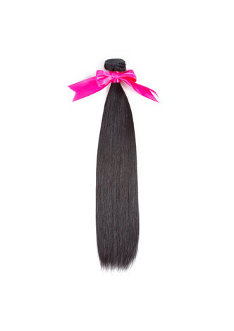 Les cheveux droits malaisiens de la vierge 7A de catégorie tissant 100g 1pc 8 ~ 30 pouces