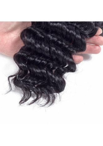 Vague profonde malaisienne de cheveux de la Vierge 7A de catégorie tissant 300g 3pcs 8 ~ 30 pouces