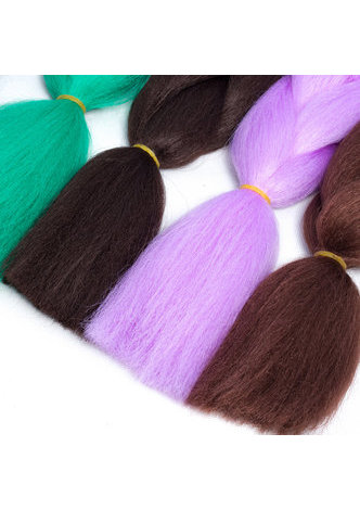 HairYouGo 24дюймов Большая коса Наращивание Волосы 100г  термостойкие Волокна Синтетическая Большая коса Для Чернокожих Женщин  29 цвет