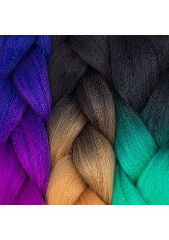 HairYouGo 24 pouces Jumbo Tressage Extensions de Cheveux 100g Haute Température Fibres Synthétiques Jumbo Tresses pour les Femmes Noires 29 Couleurs
