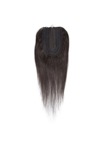 HairYouGo 8A сортность Бразильские девственные Remy натуральные волосы прямые 6 свясок с закрытием #1B натуральный цвет 100г/шт 