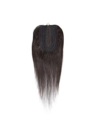 HairYouGo 8A Grade Brazilian Virgin Remy Human Hair Straight 6 Bundles with Closure #1B Nature Color 100g/pc 