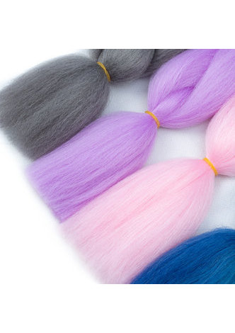 HairYouGo Ombre Tressage Cheveux Expressions 24 '' 100g Synthétique Crochet Tresses Cheveux 2 Tons 1 Pc Résistant À La Chaleur Tresse De Cheveux