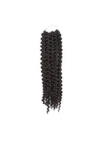 Cheveux YouGo 12 pouces Mambo Twist cheveux pour les femmes noires 5 racines / pack 1B # Kanekalon Basse température 120 g cheveux synthétiques au Crochet