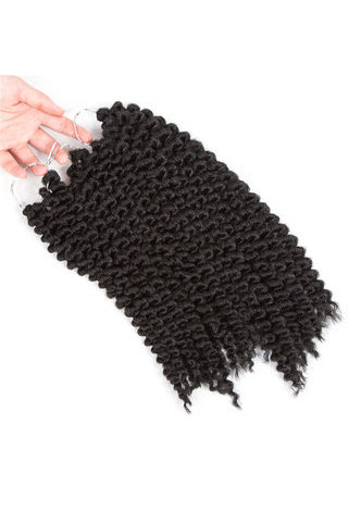 Hair YouGo Mambo Twist Hair 5roots/pack 120g Kanekalon Low Temperature Synthetic Hair Extensions for Black Women 5 colors