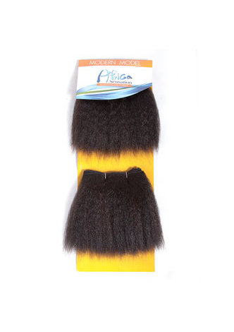 HairYouGo Синтетические Волосы для Наращивания 2шт/лот канекалон волокно ткачества Для Чернокожих Женщин  100г 8 дюймовКудрявое прямое ткачество SP1B/33#