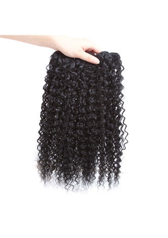 HairYouGo Синтетические вьющиеся Наращивание Волосы 14.5 дюймов 1шт канекалон волосы связки    120г/шт двойной уток 